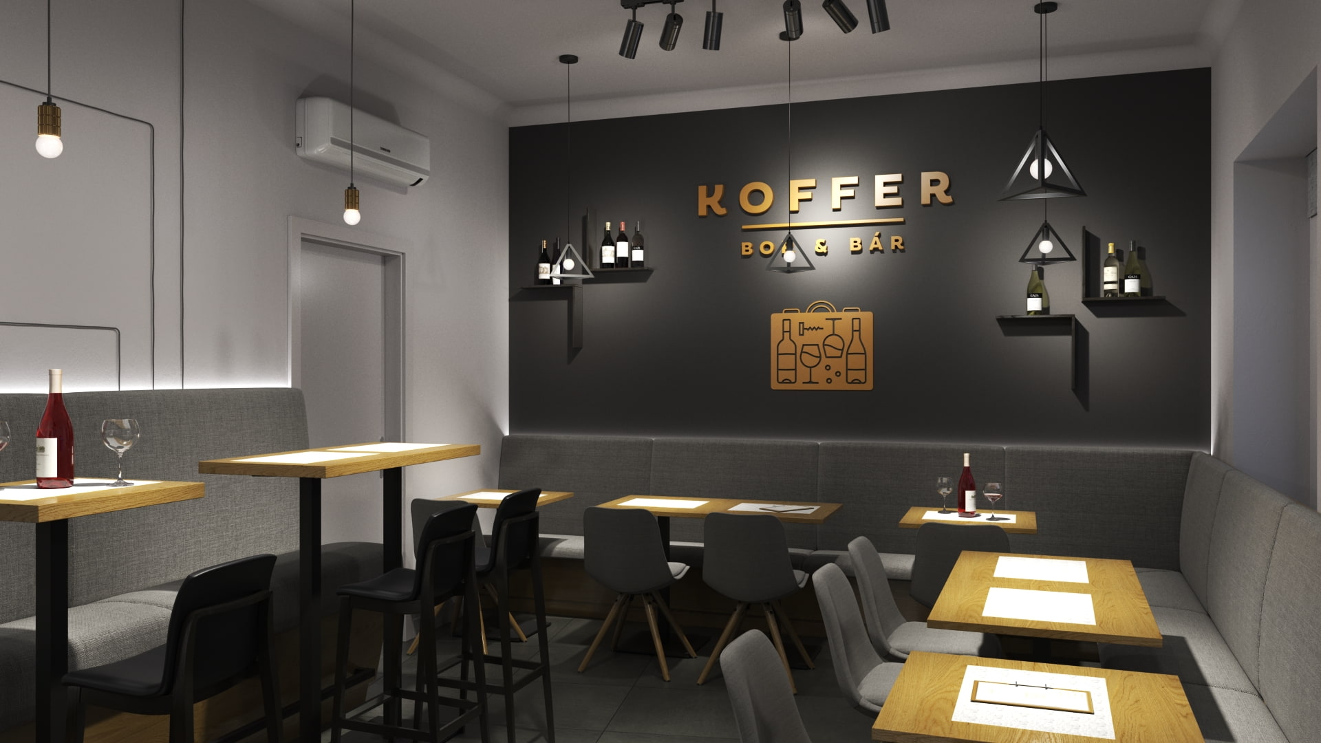 Koffer Wine Bar - Sopron