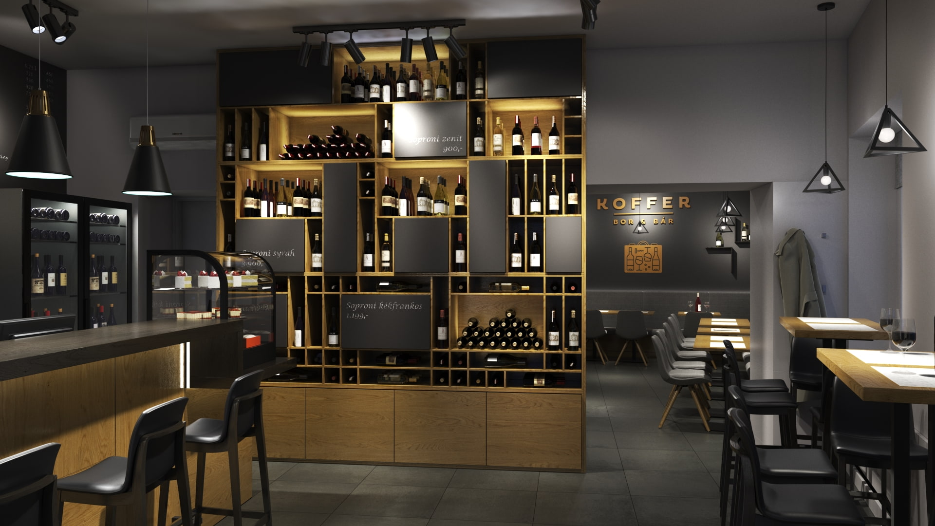 Koffer Wine Bar - Sopron