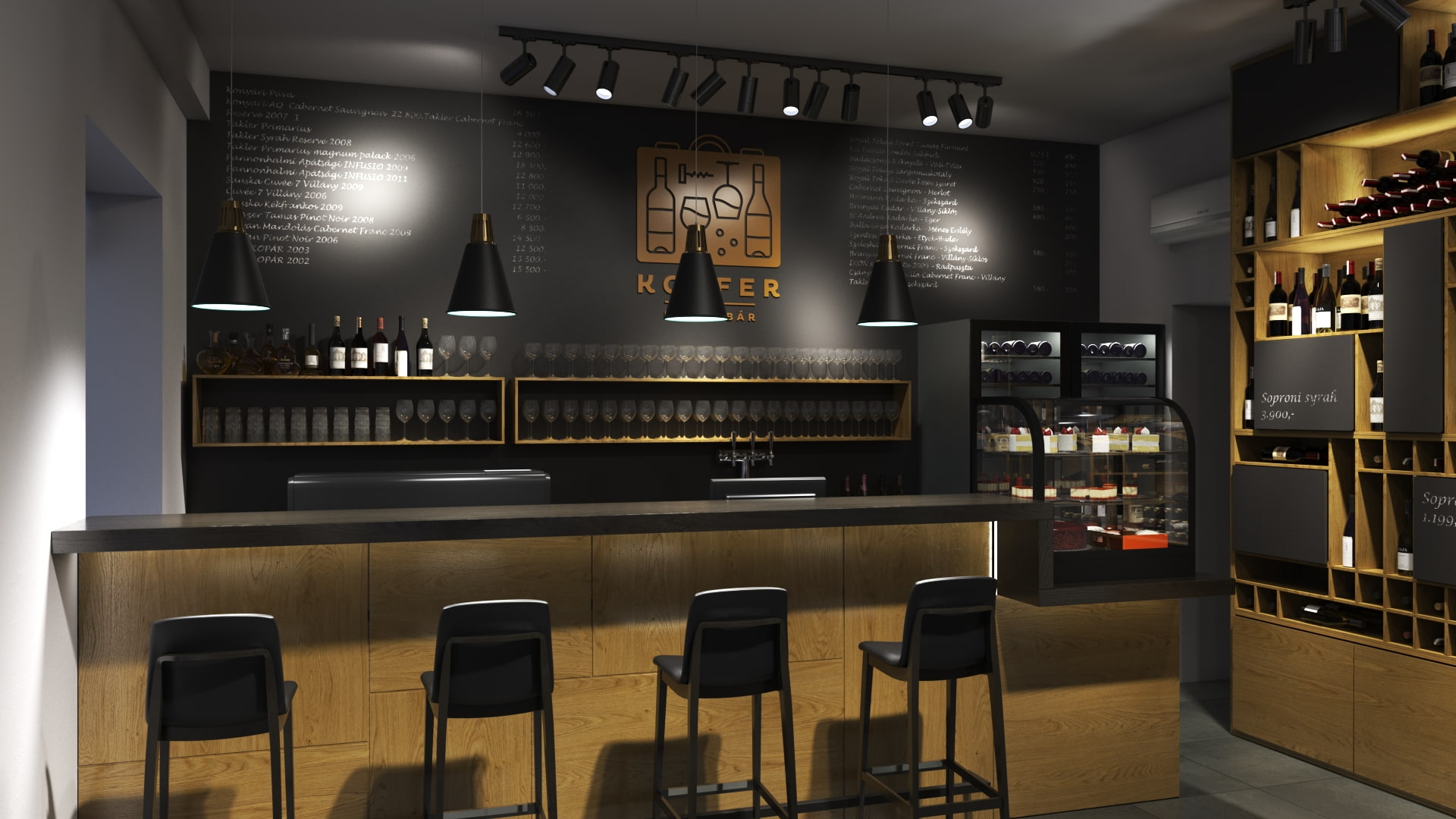 Koffer Wine Bar - Sopron